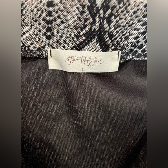 A Beautiful Soul Aiden Snakeskin Skirt - Picture 7 of 11